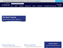 Tablet Screenshot of consultcambiar.com